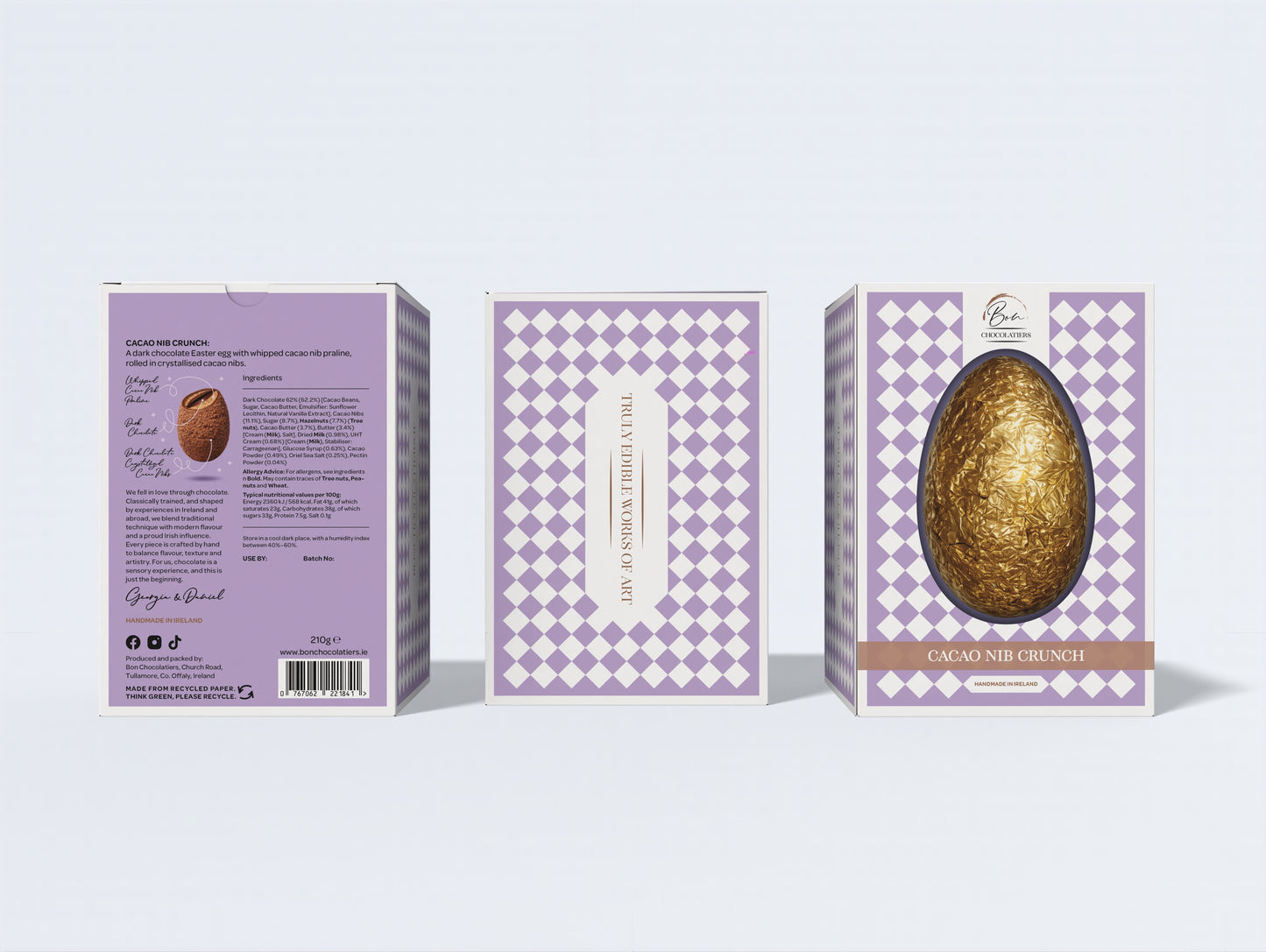 Cacao Nib Crunch Easter Egg